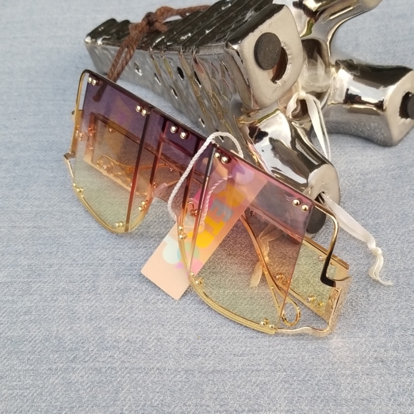 2020 woman Square style fashion luxury sunglasses - Picture 6 of 7